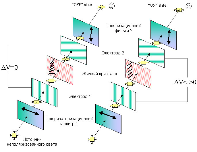 Устройство дисплея мобильного телефона (смартфона) и планшета. Устройство жидкокристаллического экрана