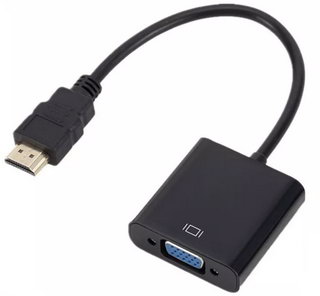 Переходник HDMI - VGA с аудио. Маленькая, но очень полезная "коробочка"