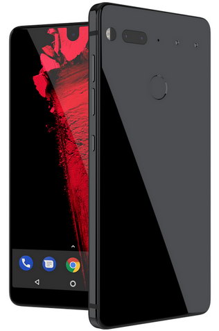 Essential Phone PH-1 (Essential PH-1) - первый в мире смартфон с челкой (монобровью)