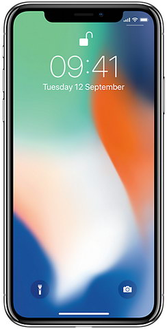 iPhone X с вырезом в дисплее ("челкой", "монобровью")