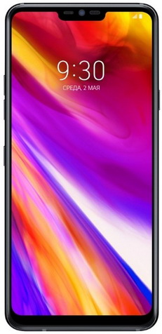 LG G7 thinQ с "челкой"