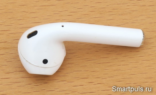 Устройство беспроводных наушников Apple AirPods 2