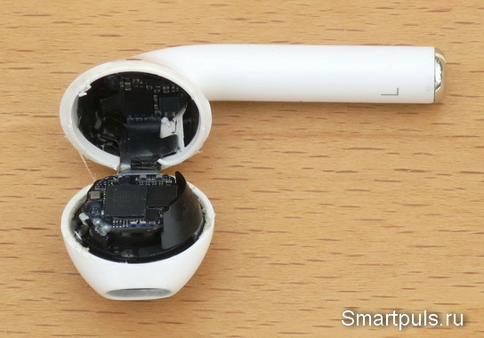 Разборка беспроводных TWS наушников Apple AirPods 2 A2031