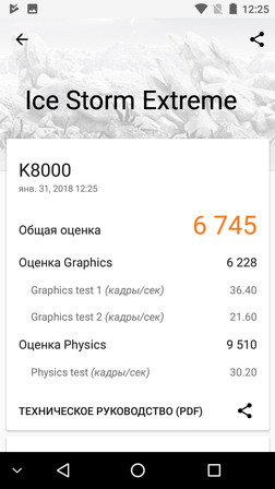 Тест 3dmark ice storm extreme на Oukitel K8000 (тест и обзор смартфона)