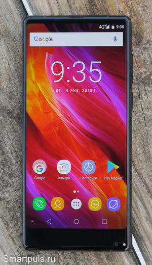 Тест и обзор смартфона Oukitel Mix 2