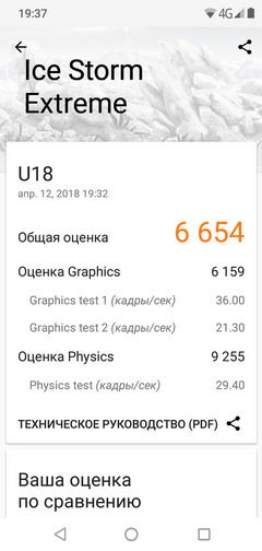 Тест 3dmark ice storm extreme на Oukitel u18 (тест и обзор смартфона)