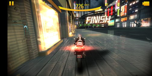 Asphalt 8 - скриншот из игры на смартфоне Oukitel u18