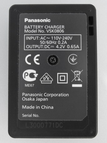  Параметры зарядного устройства panasonic lumix dmc-ft5