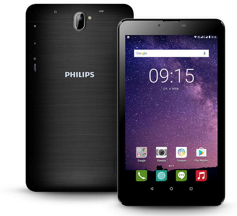 Планшет Philips TLE722G - тест и обзор
