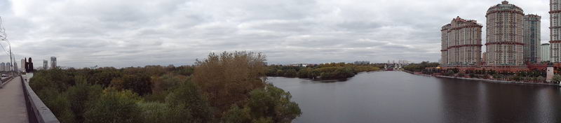 Съемка панорамы