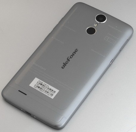 Смартфон Ulefone Vienna - вид сзади