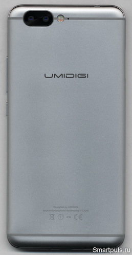 Телефон (смартфон) UMIDIGI Z1 - вид сзади