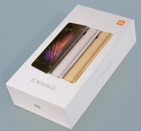 Упаковка телефона Xiaomi Redmi Note 4