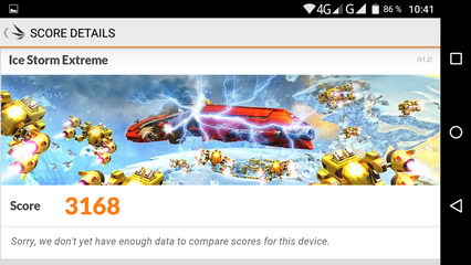 Тест 3DMark Ice Storm в смартфоне Zopo Hero 1