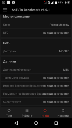 бенчмарк antutu для смартфона zopo hero 1 - результаты