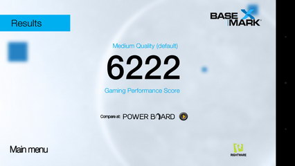 Тест Basemark X в смартфоне Zopo Hero 1