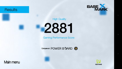 Тест Basemark X в смартфоне Zopo Hero 1